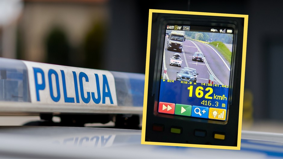 87-latek pędził z prędkością 162 km/h (Fot. krasnystaw.policja.gov.pl)