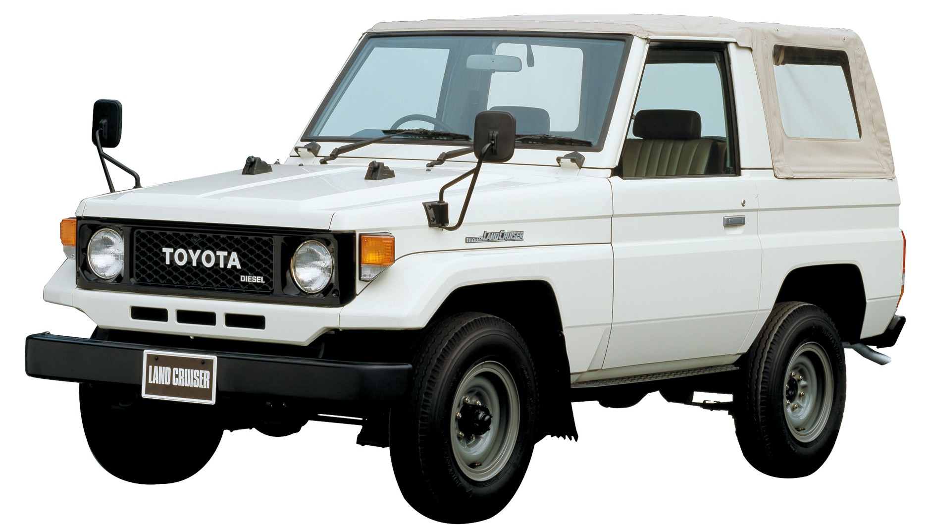 Toyota Land Cruiser J7, pierwsza wersja z 1984 r.