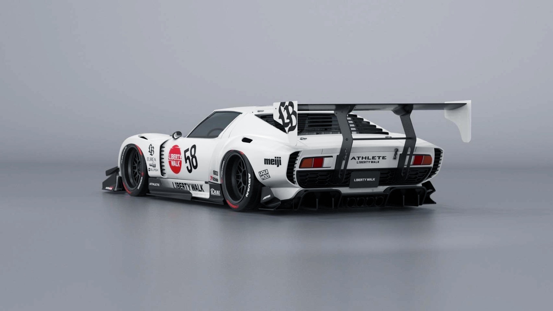 LB-Silhouette WORKS GT Lamborghini Miura