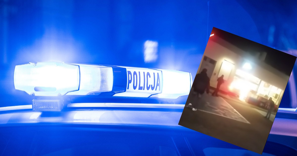 Pod koniec lutego kobieta kierująca srebrnym BMW z impetem wjechała w budynek stacji w Rymaniu (screen: YouTube.com/Zarebsky Vlog)