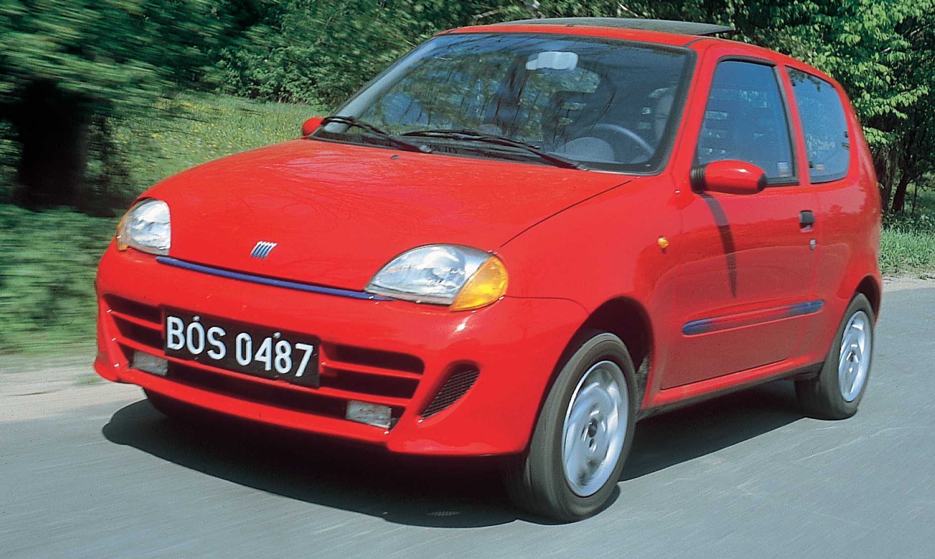 1. Fiat Seicento Sporting (1998-2003) - ceny niezwykle zróżnicowane