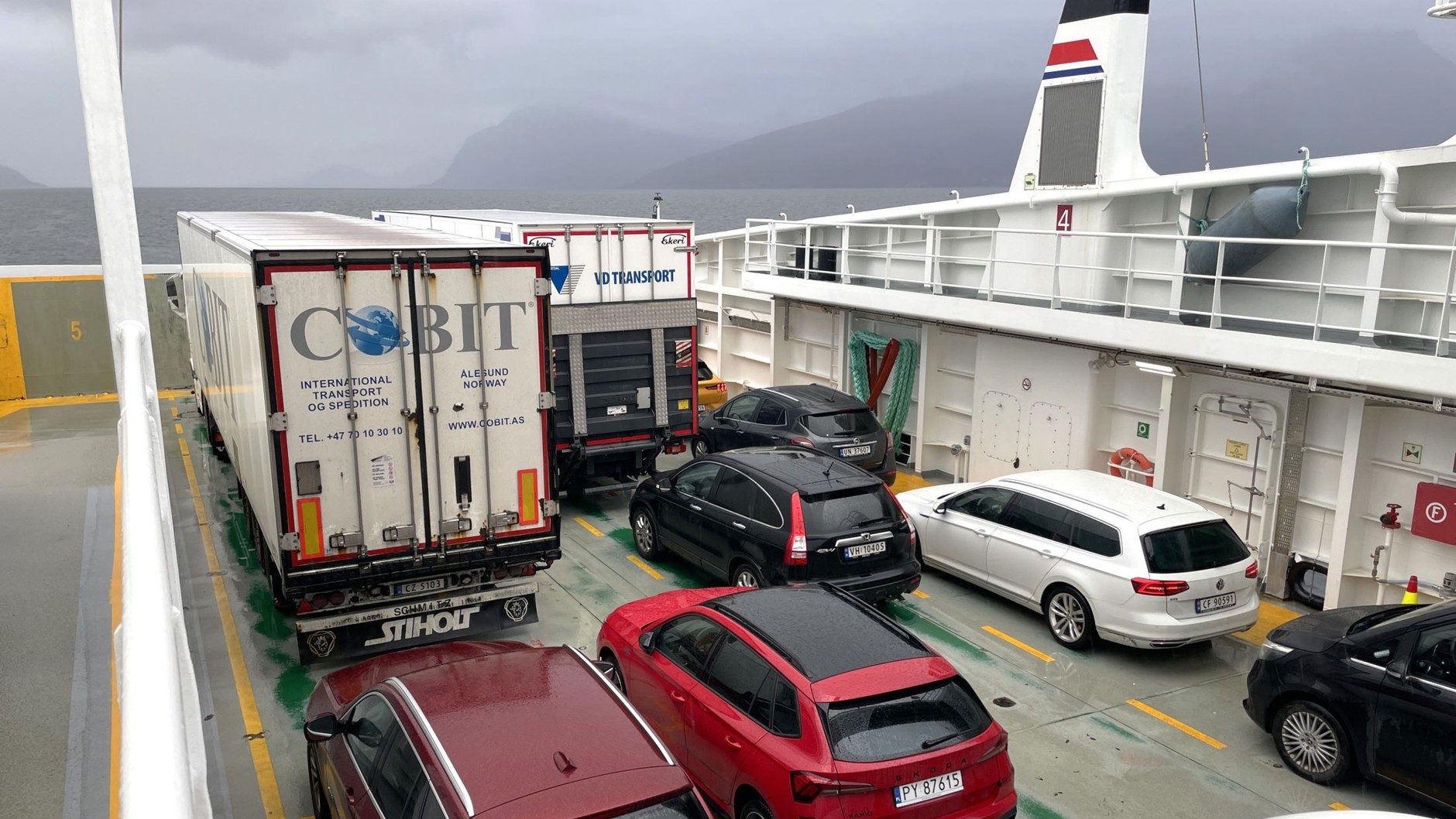 Skoda Kamiq na promie w Norwegii