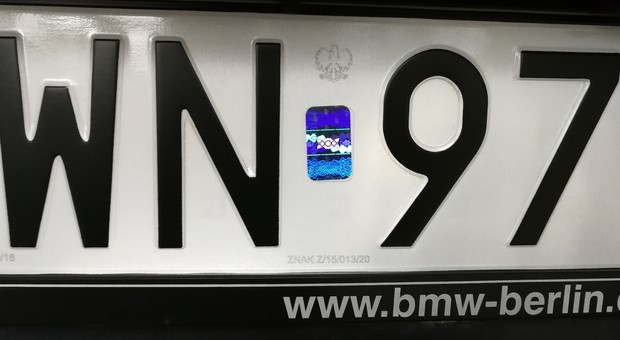 Tak wyglądają nowe tablice rejestracyjne