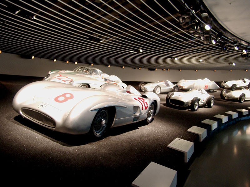 Mercedes-Benz Muzeum - tym razem sport (4. część)