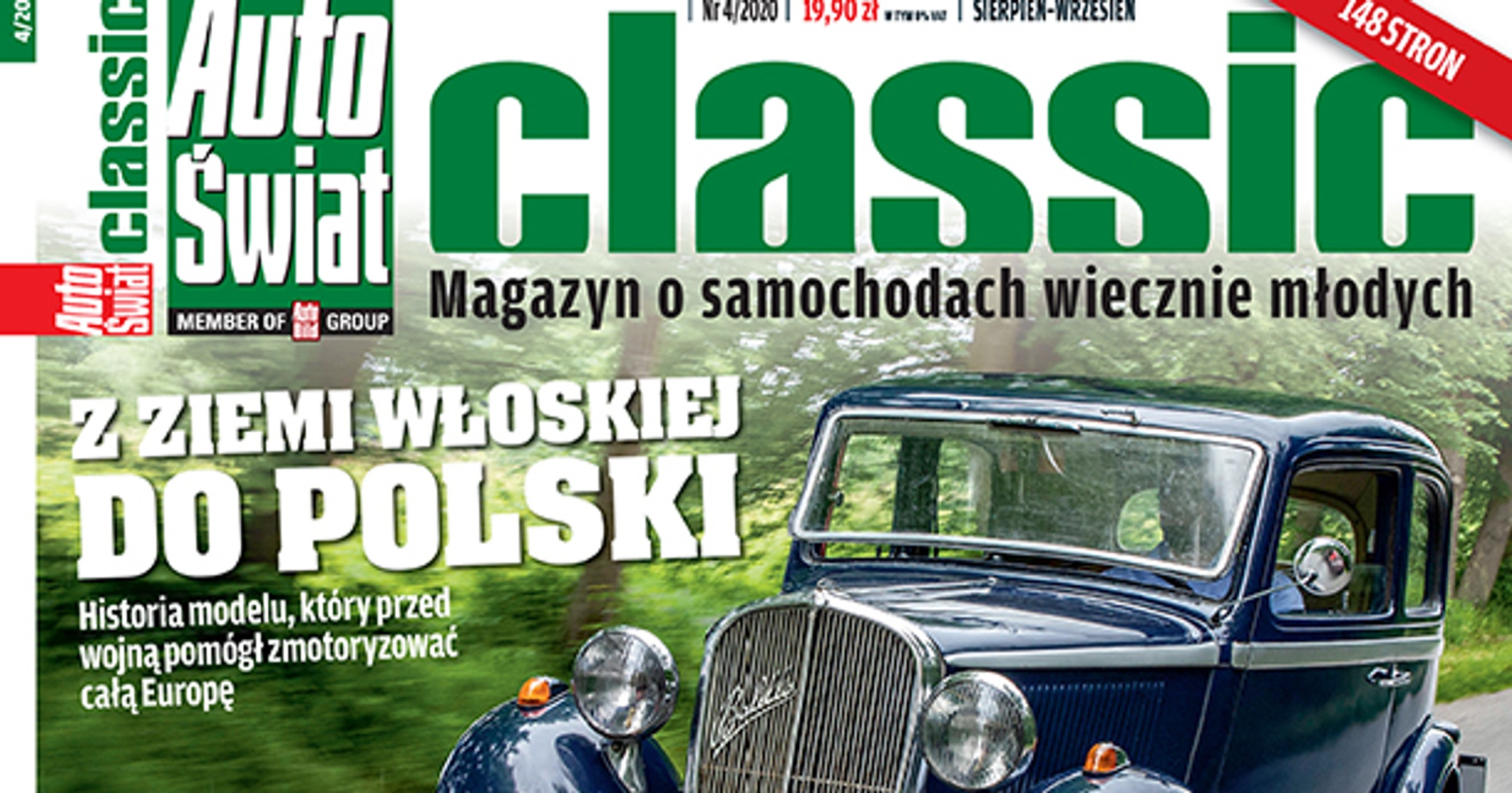 Auto Świat Classic 4/2020 już w sprzedaży