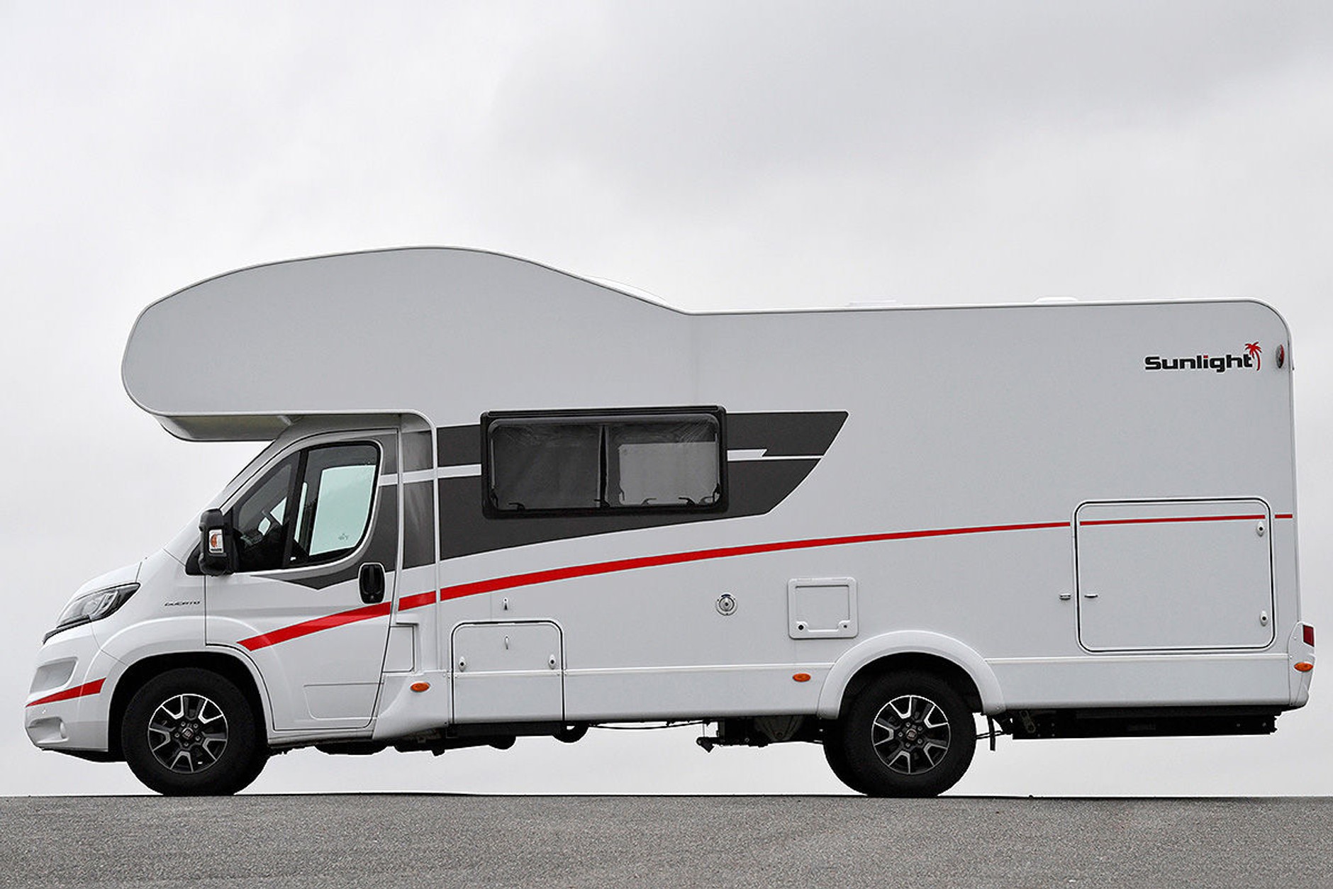 Porównanie czterech rodzajów kamperów (Sunlight A 70)
