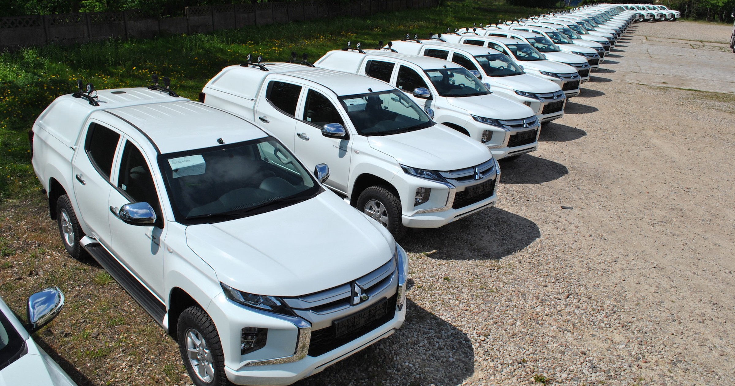 130 Mitsubishi L200 dla PKP PLK