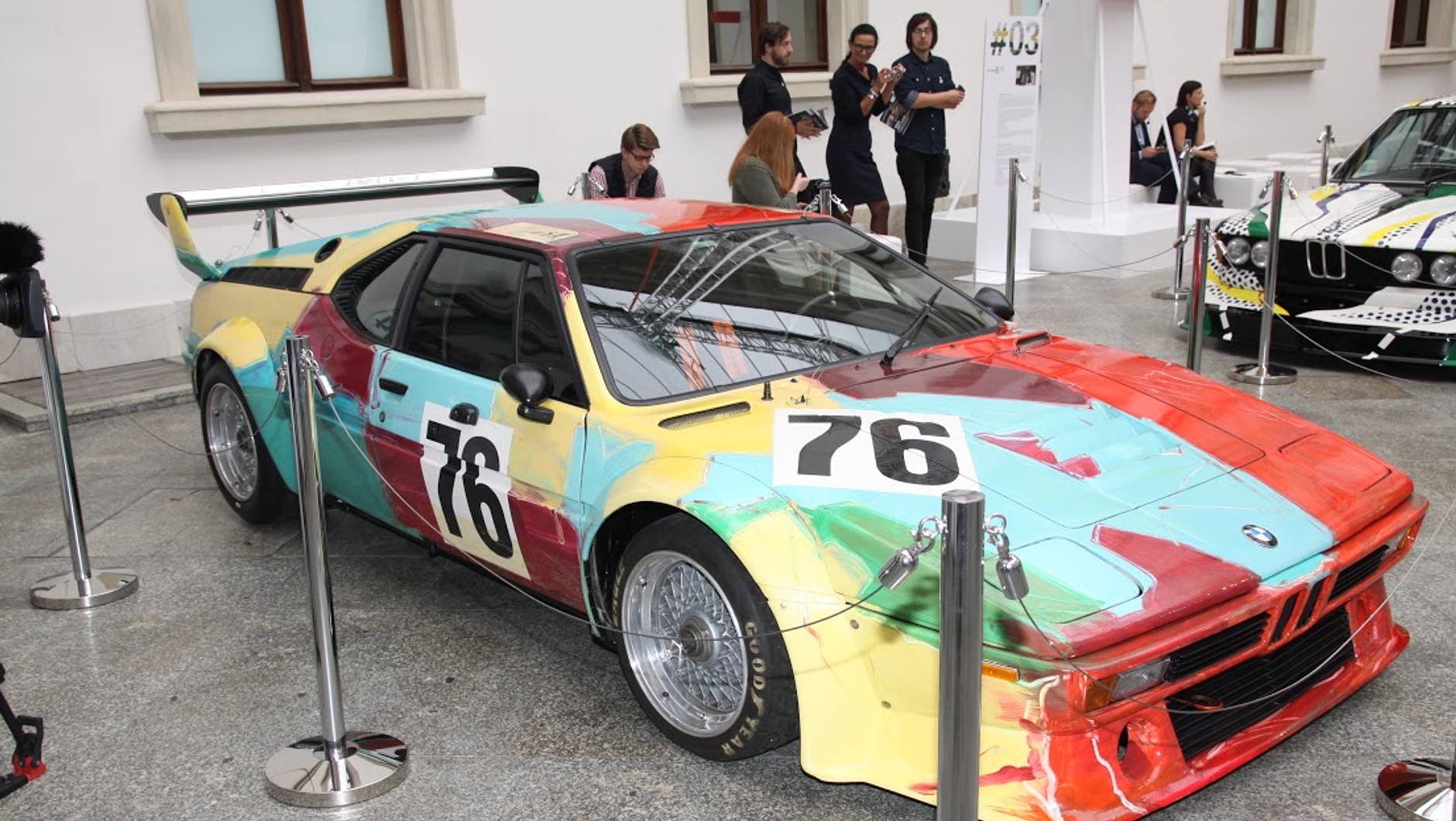BMW M1 z kolekcji "Art Car" było nawet w Warszawie