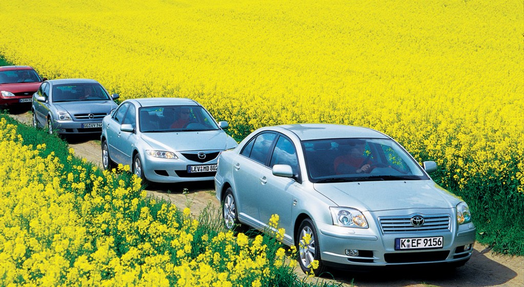 Liczmy nie tylko paliwo: Ford Mondeo II kontra Mazda 6, Opel Vectra C, Toyota Avensis II