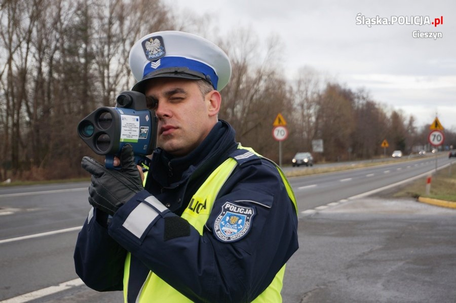 Laserowy miernik prędkości z rejestracją obrazu