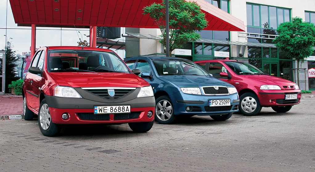 Dacia Logan kontra Fiat Albea i Skoda Fabia: sedany dla tych co liczą każdy grosz