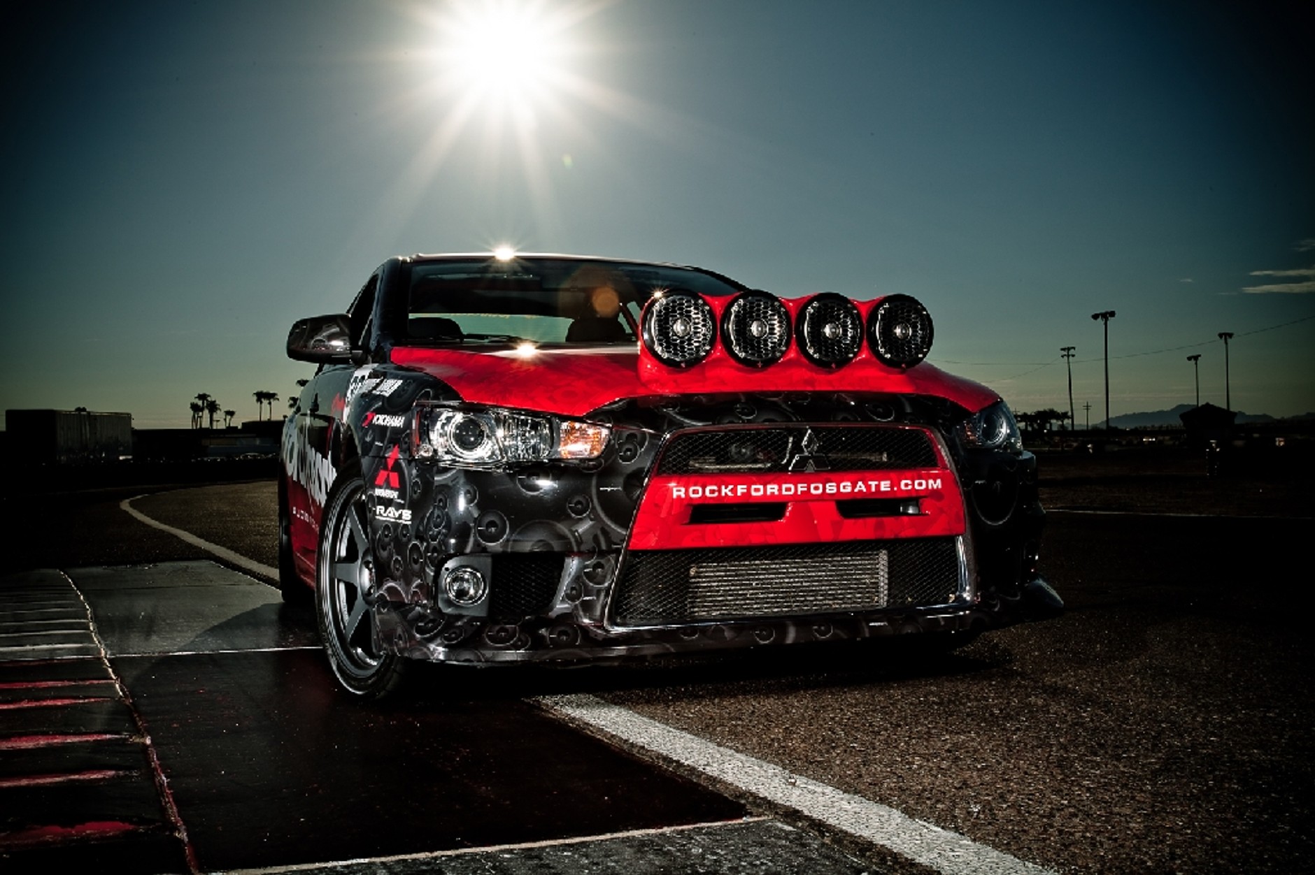 Rockford Fosgate: Mitsubishi Lancer EVO X