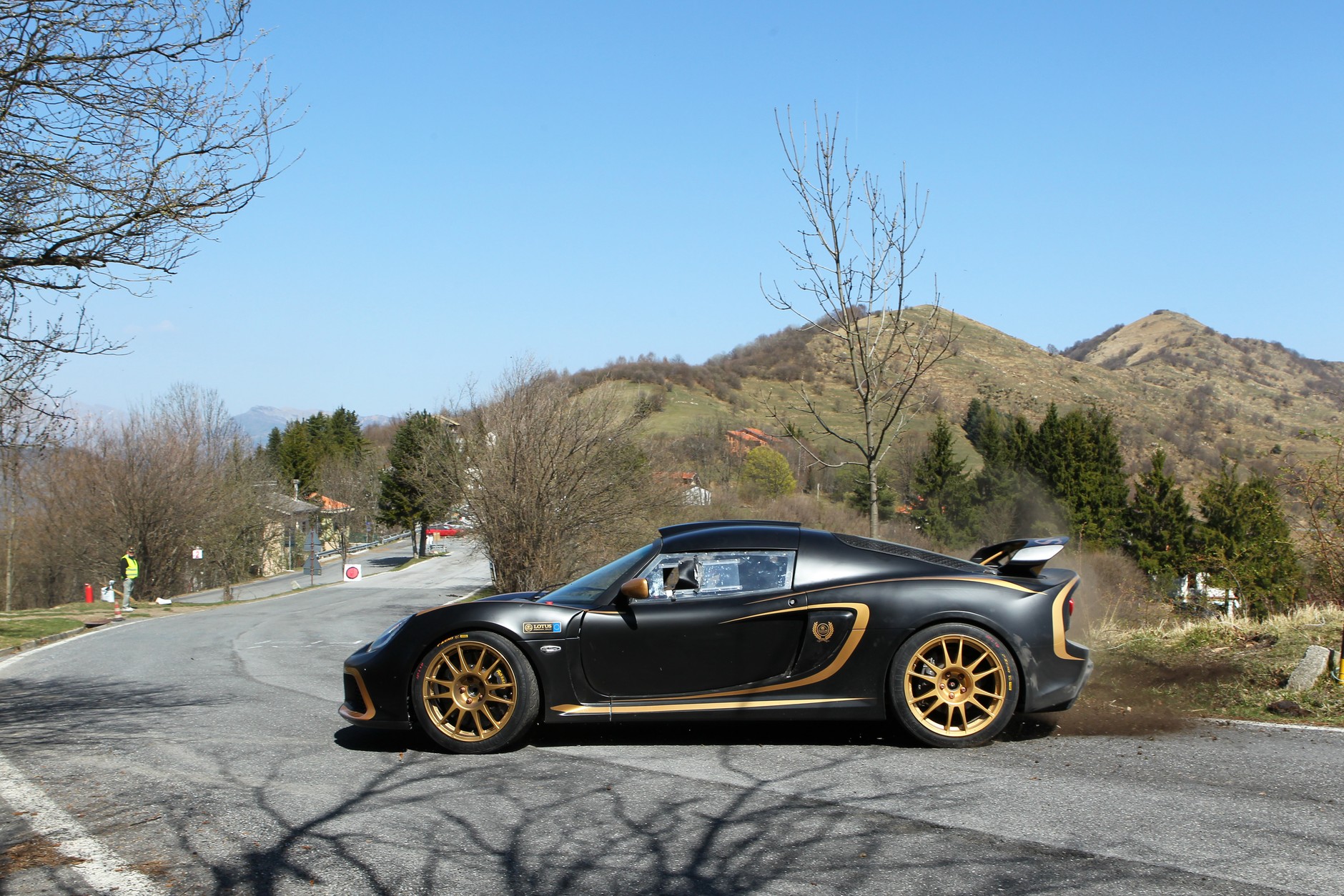 Lotus Exige R-GT z numerem “0” w Geko Ypress Rally