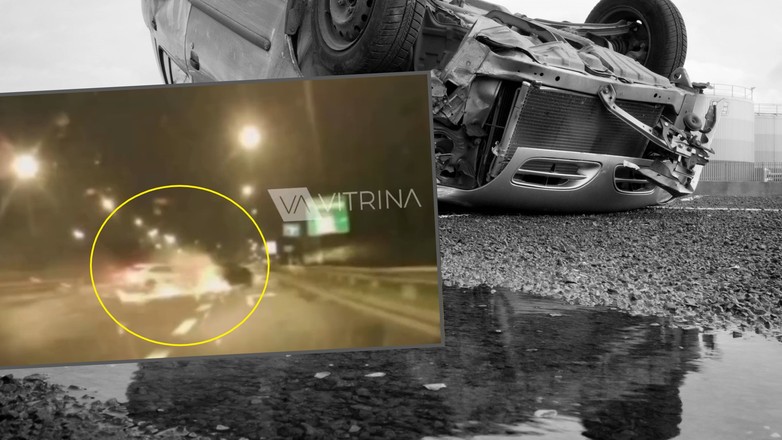 Wypadek na Trasie Łazienkowskiej w Warszawie przypomina scenariusz z A1