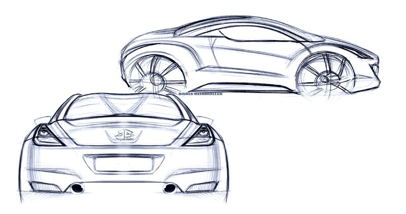 IAA Frankfurt 2009: Peugeot RCZ - odsłonięcie seryjnego coupé