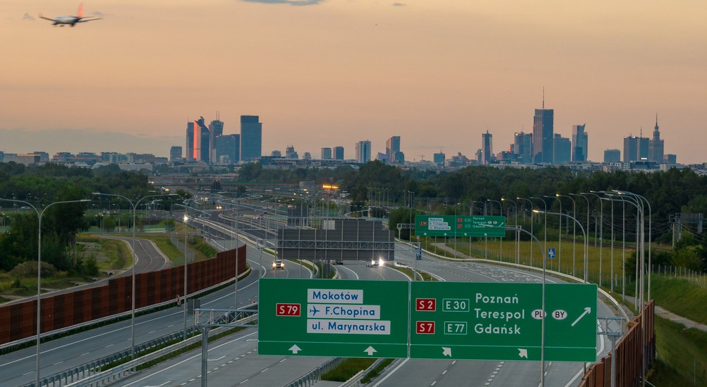 S7 Warszawa Lotnisko - Lesznowola tuż przed otwarciem do ruchu