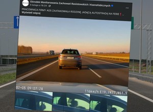Mamy komentarz w sprawie słynnego nagrania z autostrady A2. "Trafi do prokuratury"
