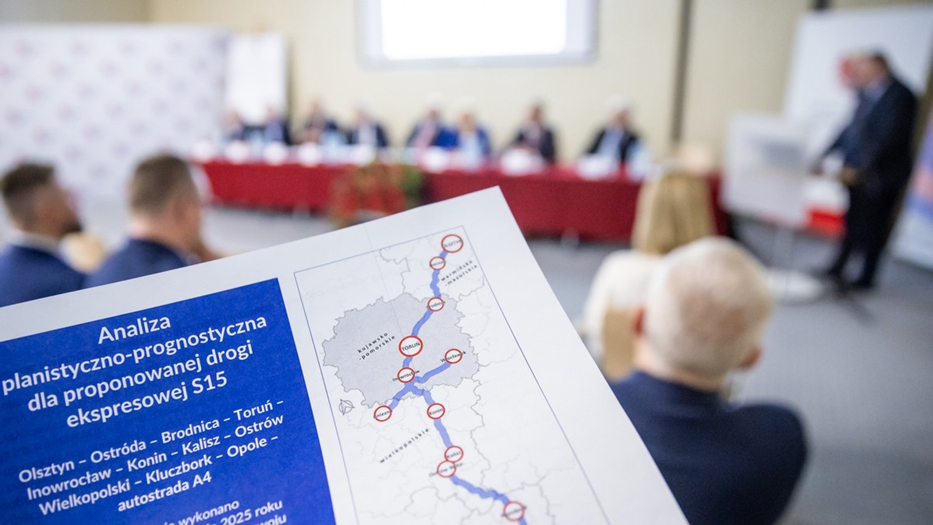 Konferencja ws. budowy drogi S15