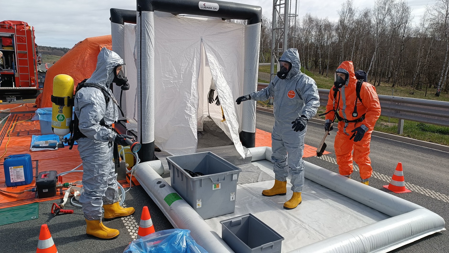 Ćwiczenia służb ratowniczych TUNEL 2025 -10.04.2025