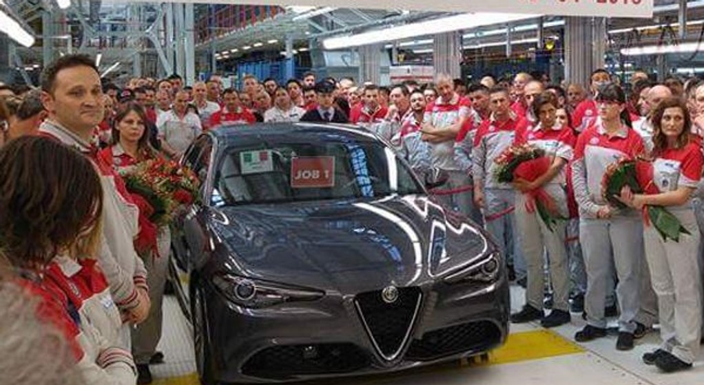 Alfa Romeo Giulia już w produkcji
