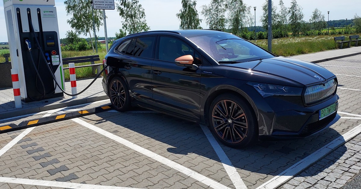 Stacja ładowania na trasie