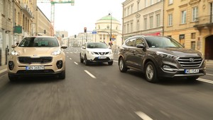 Kia Sportage kontra Nissan Qashqai i Hyundai Tucson - starcie bestsellerów