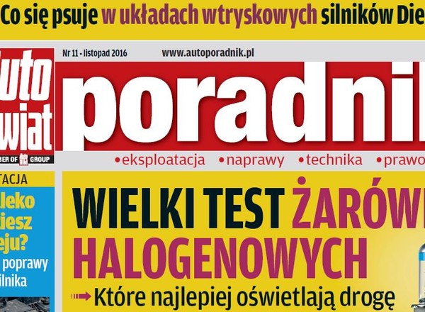 Nowy Auto Świat Poradnik (11/2016) już w sprzedaży