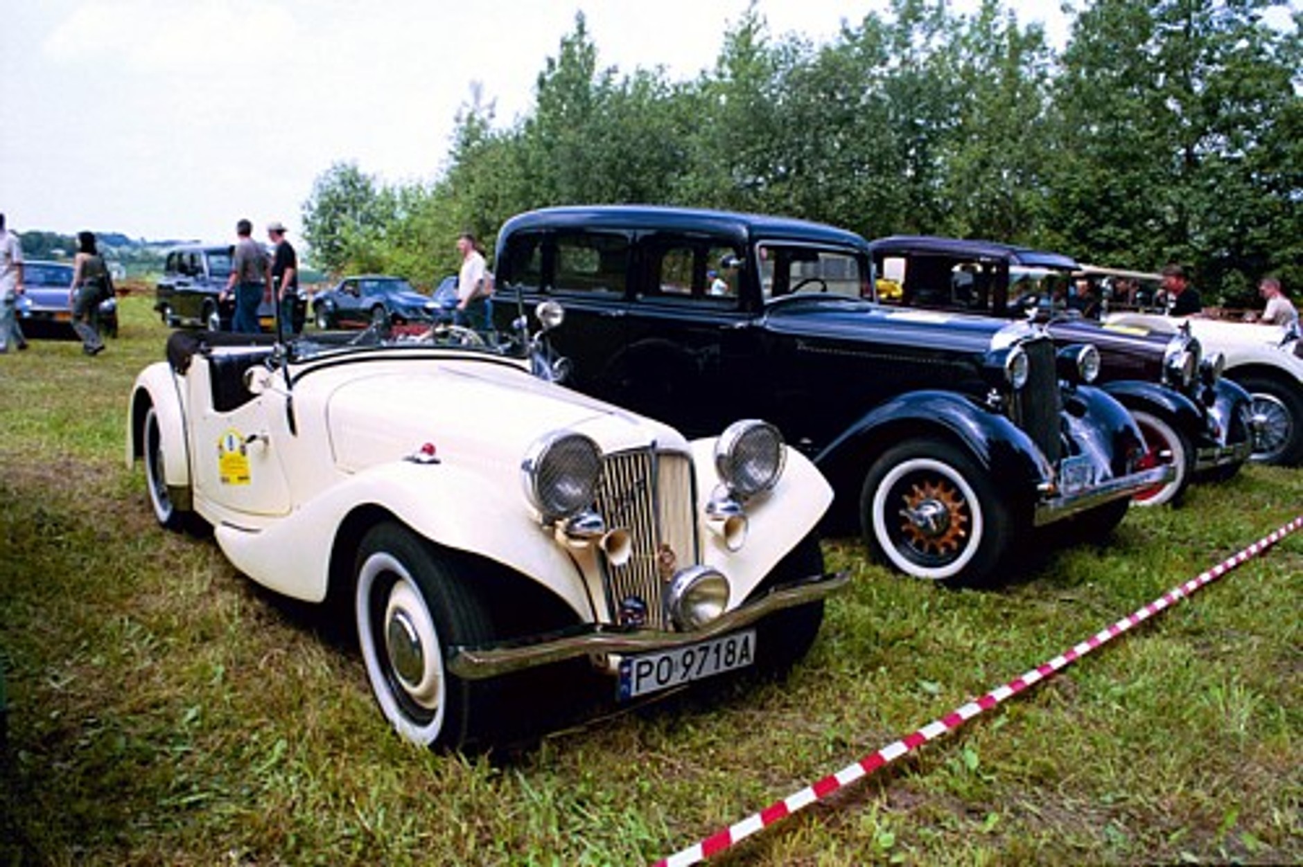 Rajd pojazdów zabytkowych w Kazimierzu Dolnym