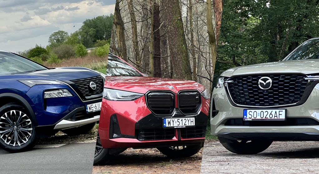 Nissan X-Trail, BMW X3 i Mazda CX-60