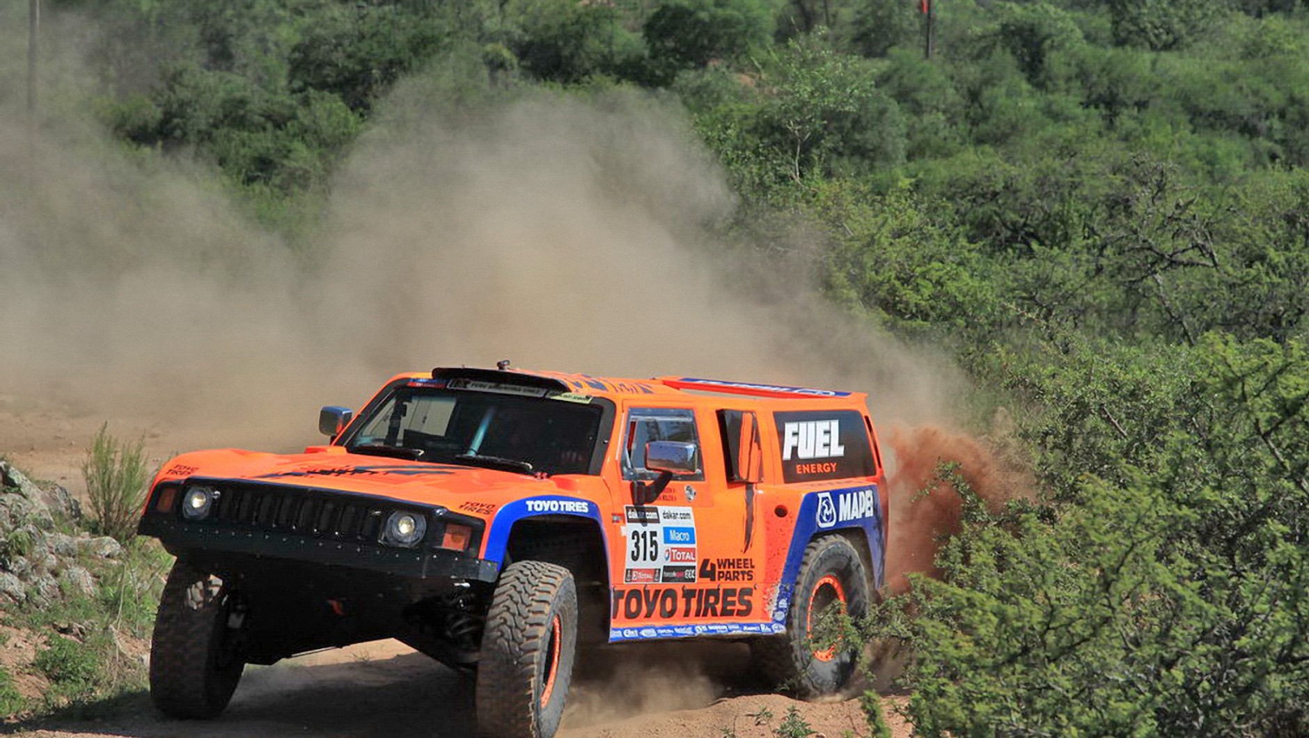 Dakar 2013: rwące rzeki przerwały etap