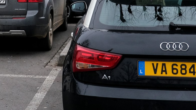 Tablica rejestracyjna w Luksemburgu