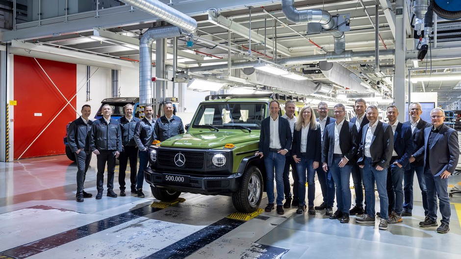 Wyjątkowy, 500-tysięczny egzemplarz Mercedesa Klasy G