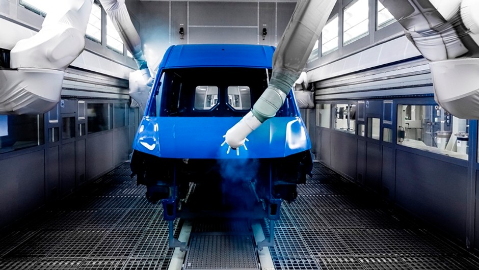 Zakład Volkswagena we Wrześni - lakiernia