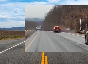 Agresywna jazda skończyła się dla niego bardzo źle. Poważny wypadek na autostradzie