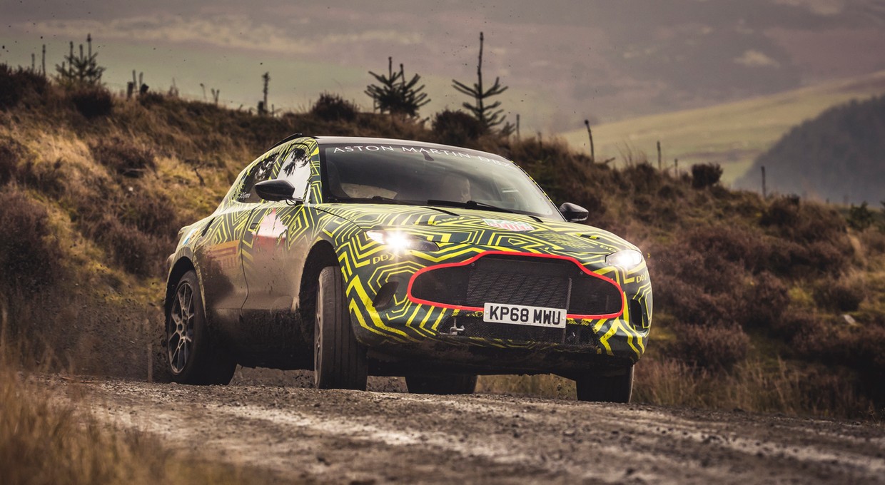Aston Martin DBX - mamy pierwsze zdjęcia nowego SUV-a
