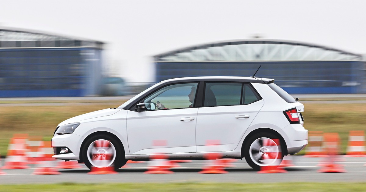 Miejsce pierwsze Skoda Fabia