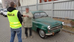 Zabytkowa Skoda Octavia odnaleziona. Złodziej zdążył ją już sprzedać 