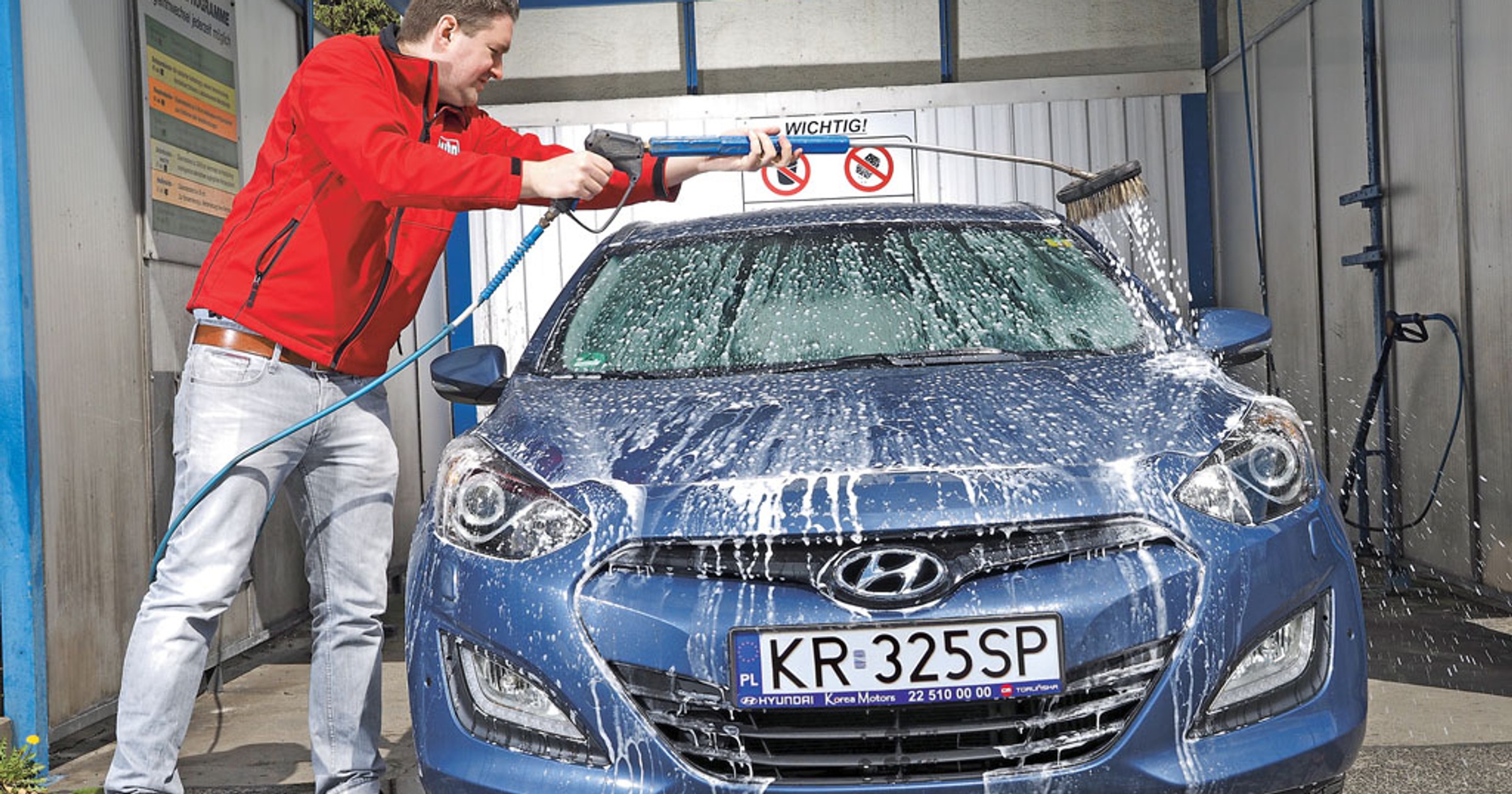 Jaka temperatura jest najlepsza do mycia samochodu?