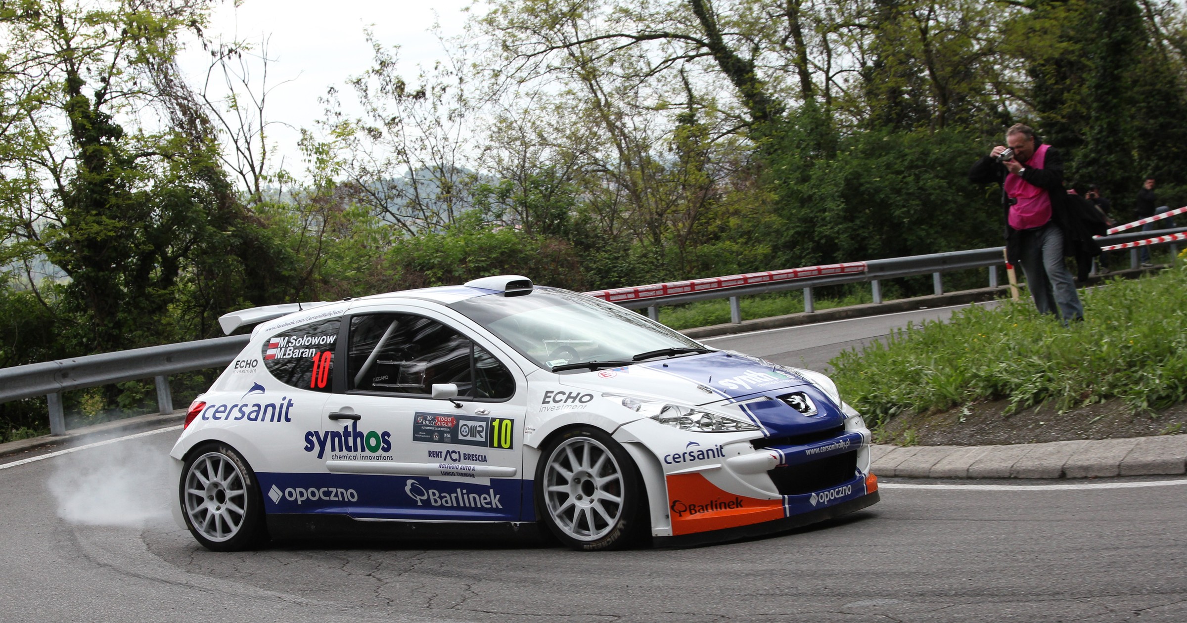 Cersanit Rally Team w rajdzie Mille Miglia