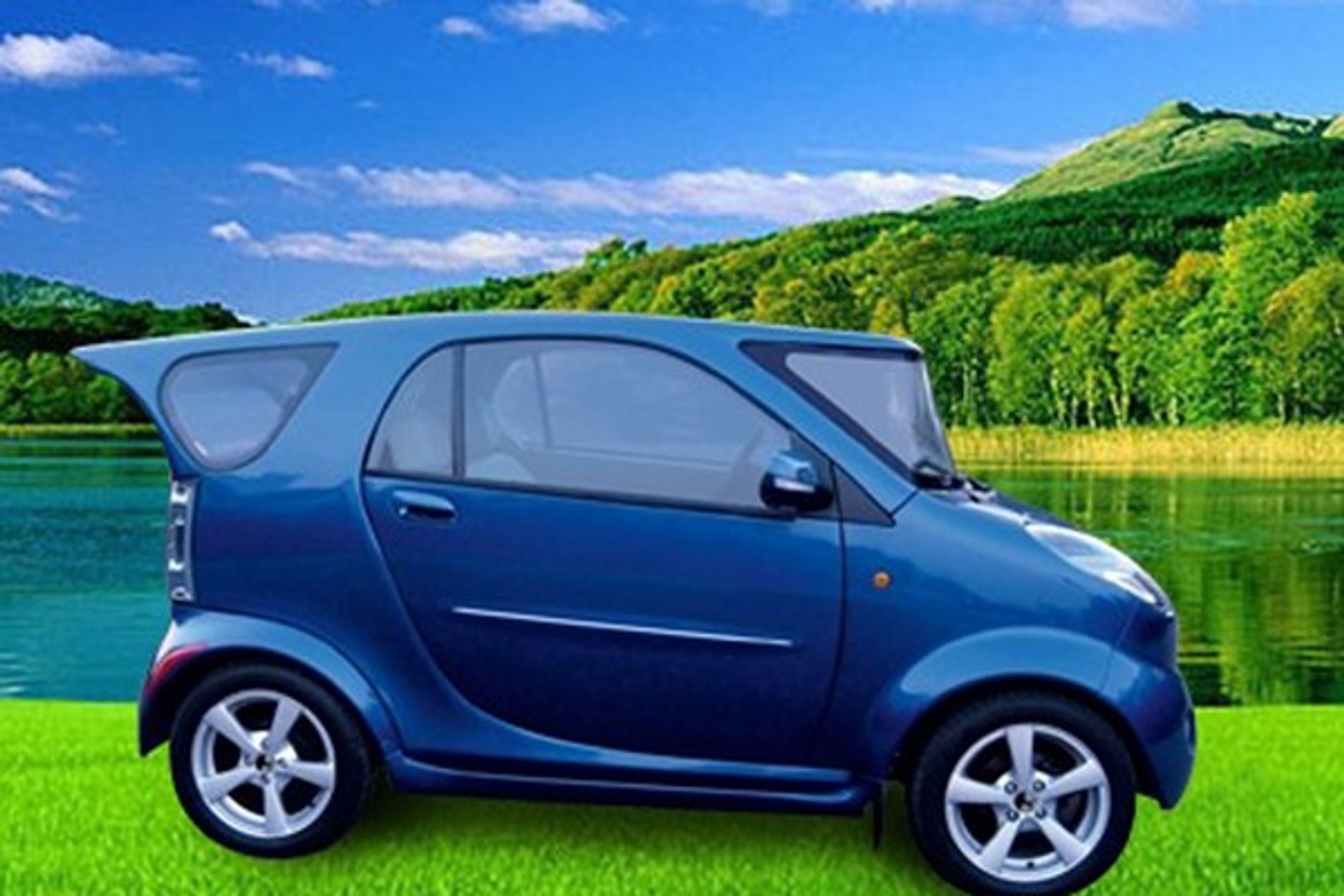 Sunmotor Coupe DX: elektromobil z panelami solarnymi