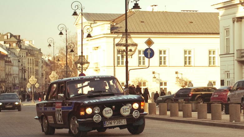 Fiat 125p na 20 miejscu w rajdzie Monte Carlo