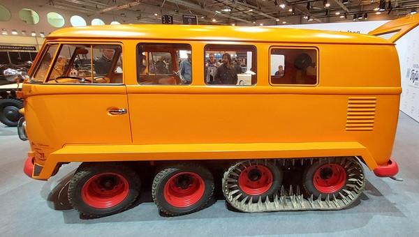 Volkswagen T1 na gąsienicach. Jedyny taki egzemplarz na świecie