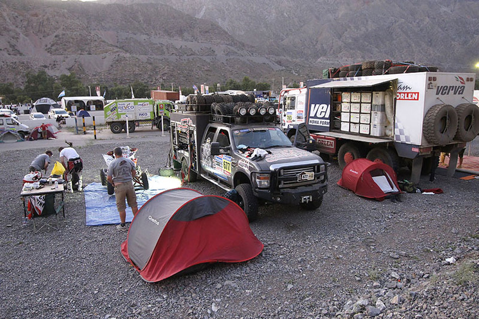 Rajd Dakar 2010: Przygoński - 7, Sonik traci (13. etap na żywo, wyniki, foto)