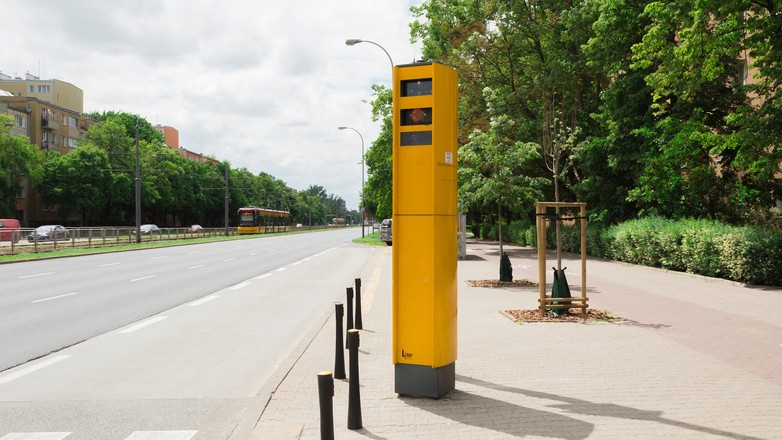 Fotoradar w Warszawie