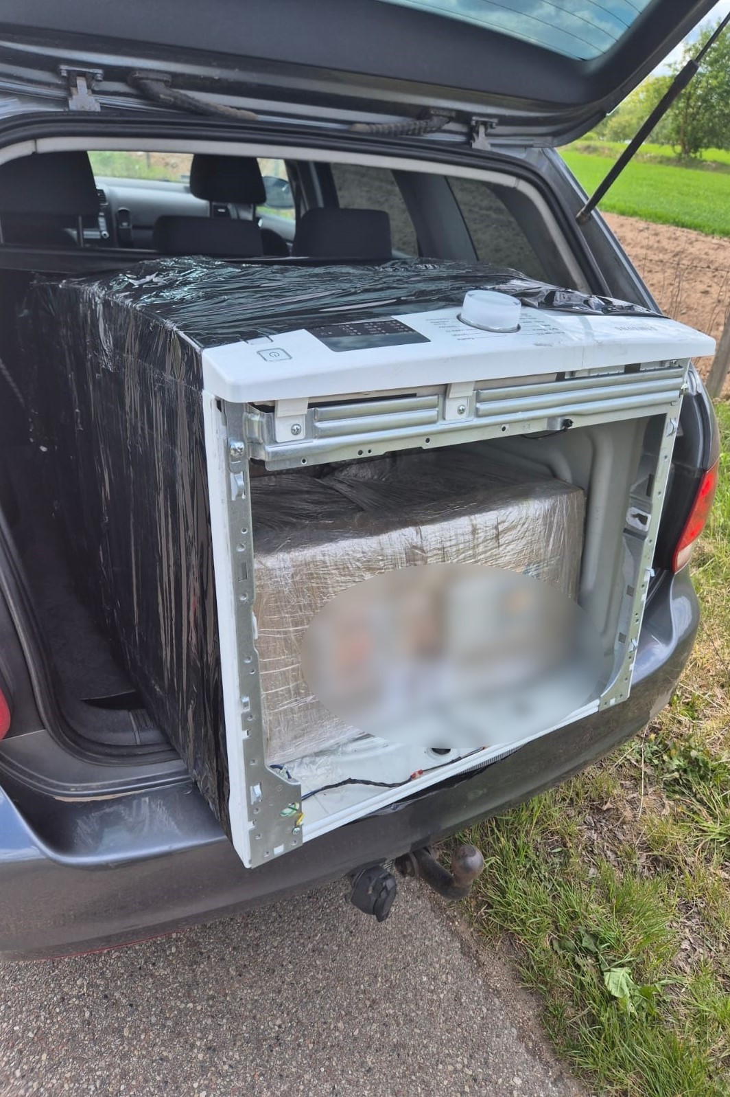 Papierosy przemycał w pralce