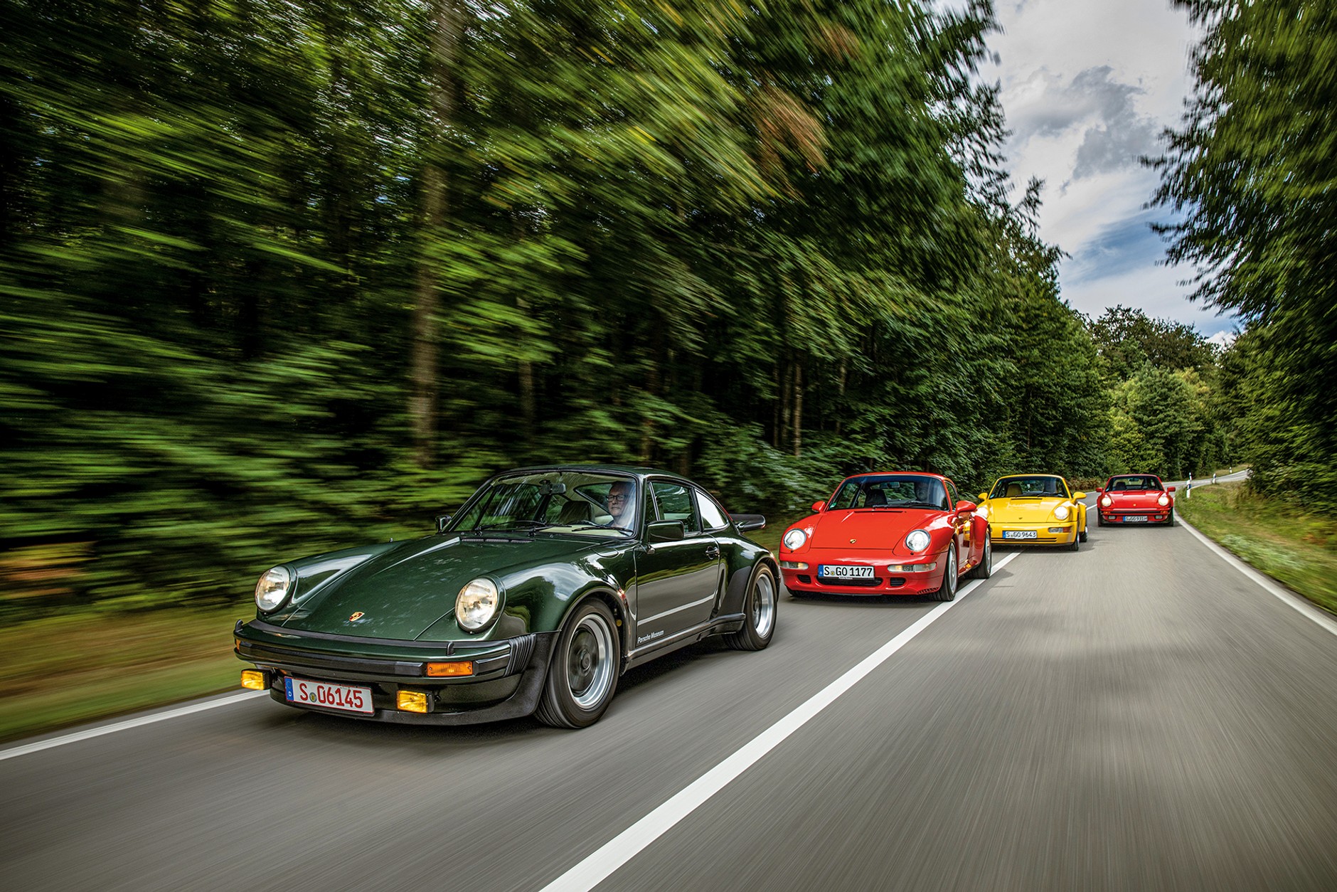 45 lat Porsche 911 Turbo