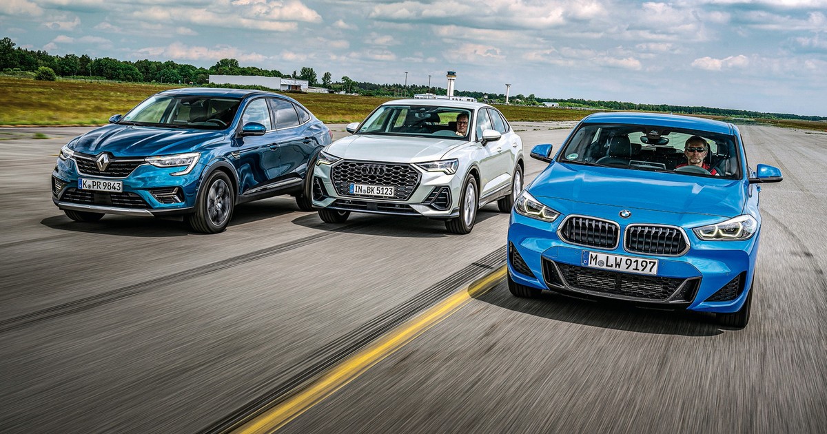 Renault Arkana, Audi Q3 Sportback, BMW X2 - klasa biznes z opcją ekonomiczną