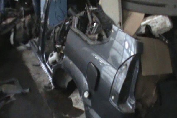 Kradzione Toyoty w częściach