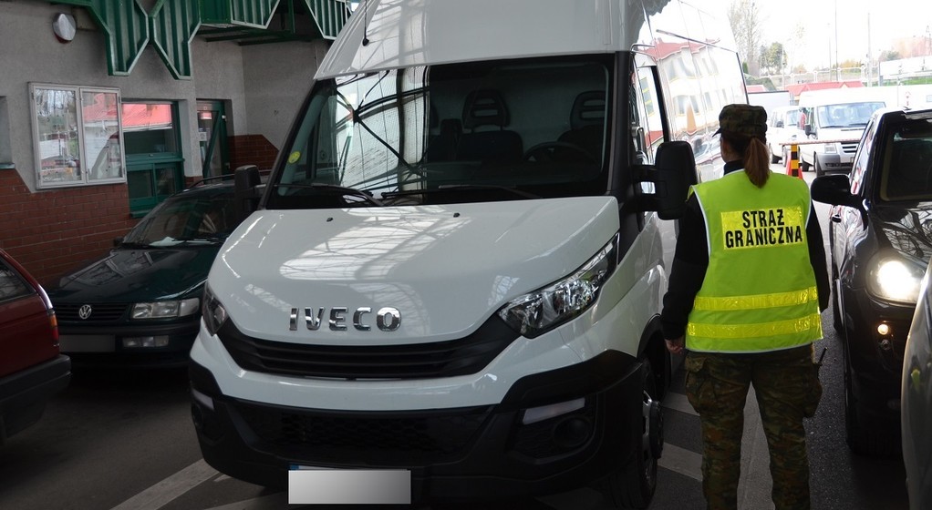 Straż Graniczna odzyskała Iveco skradzione we Francji