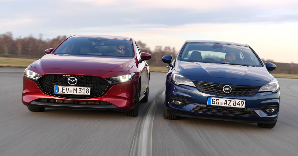 Porównanie: Mazda 3 i Opel Astra
